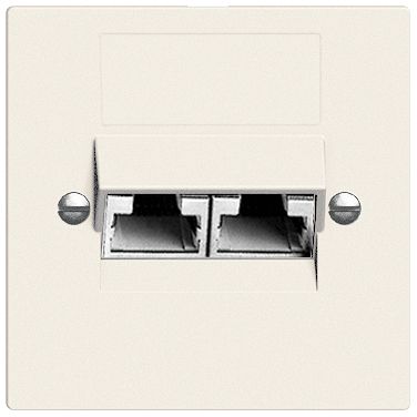 UP-Dose 2×RJ45/s 4P getr.Edue