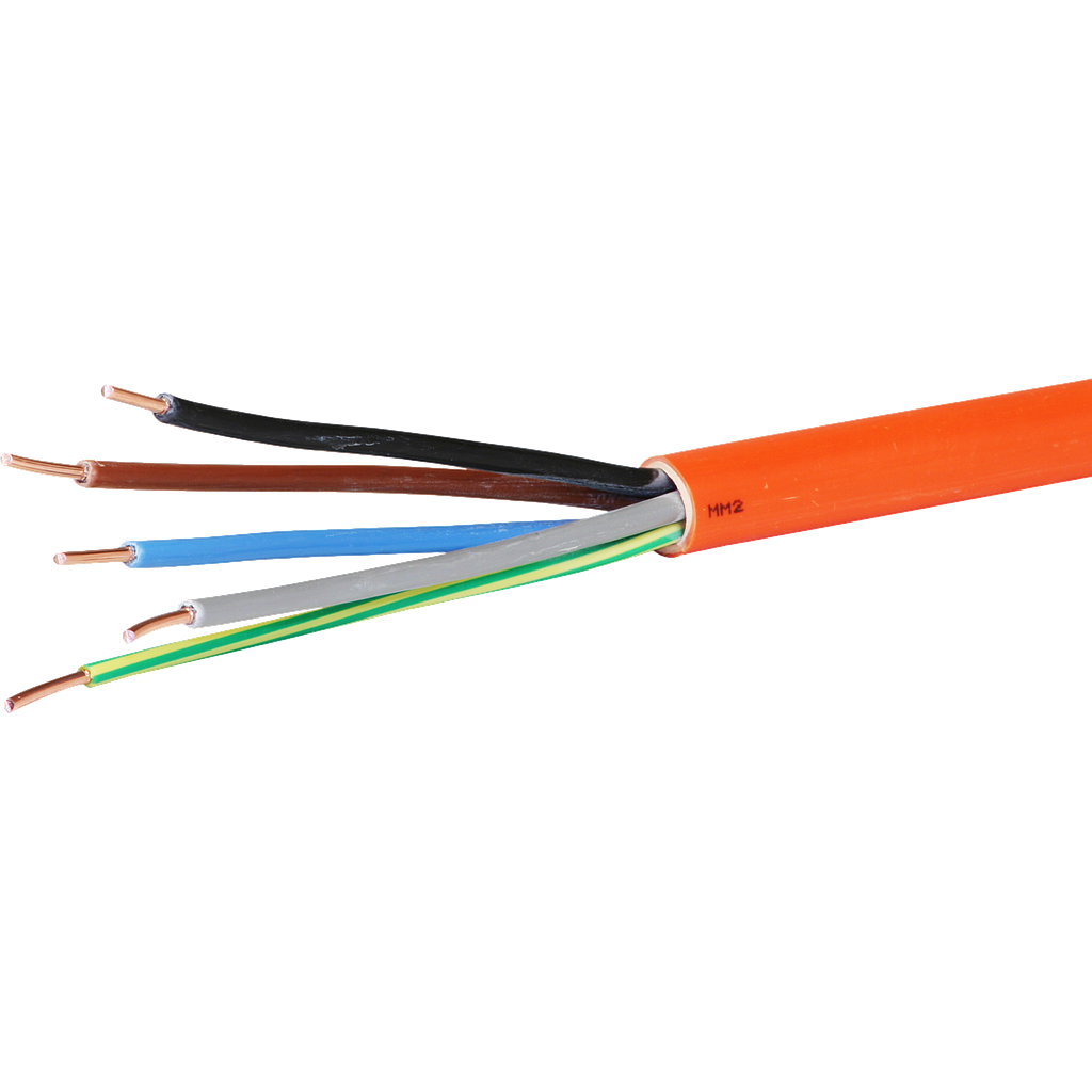 Sicherheitskabel 5x2,5mm²