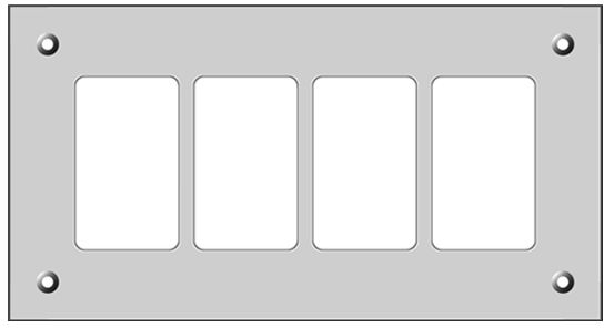 EB-Kopfzeile f.Kombination 1×4