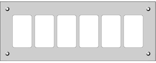 EB-Kopfzeile f.Kombination 1×6