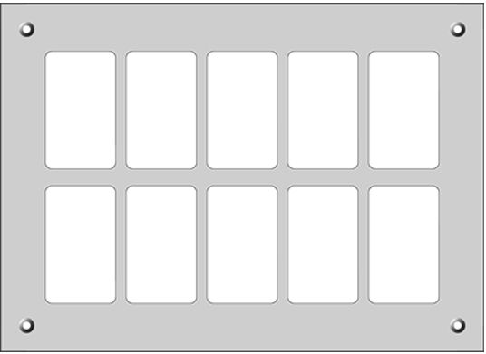 EB-Kopfzeile f.Kombination 2×5