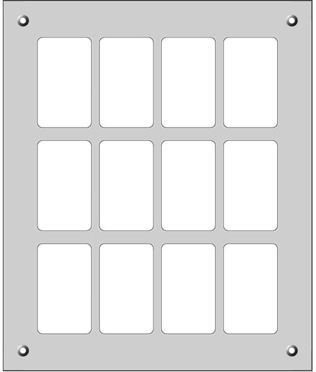EB-Kopfzeile f.Kombination 3×4