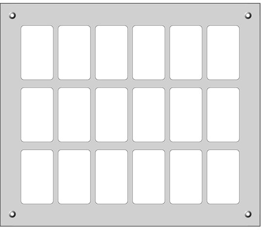 EB-Kopfzeile f.Kombination 3×6