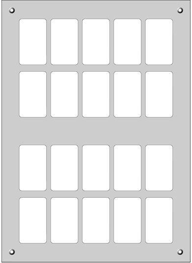 EB-Kopfzeile f.Kombination 4×5