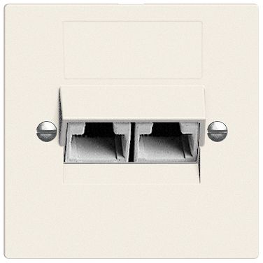UP-Dose 2×RJ45/u 8P getr.Edue