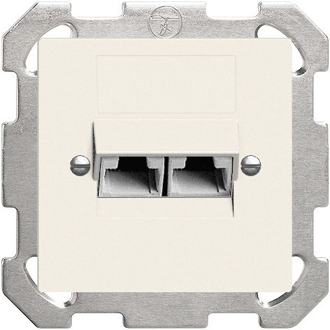 UP-Dose 2×RJ45/u 4P getr.Edue