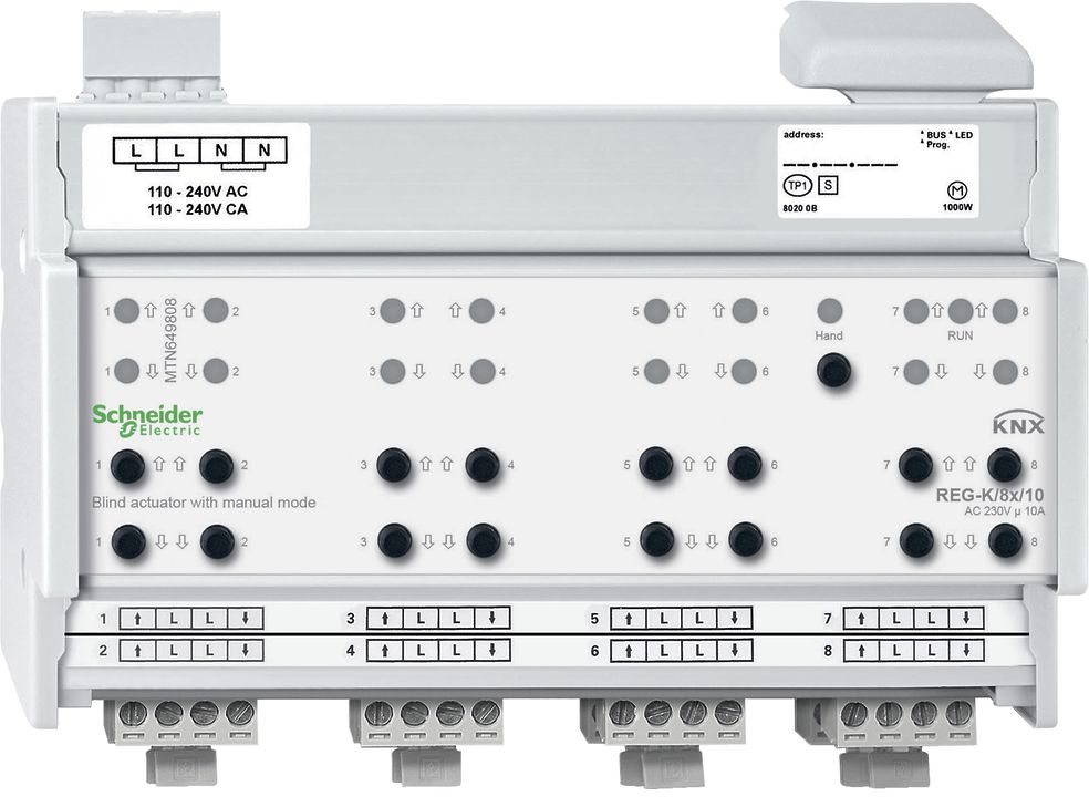 REG-Jalousieaktor KNX SE