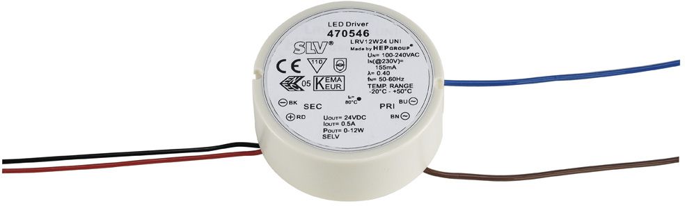 EB-LED-Konverter SLV 12W 24V