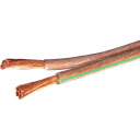 Lautsprecher-Flachkabel 2x4mm² tr-gn