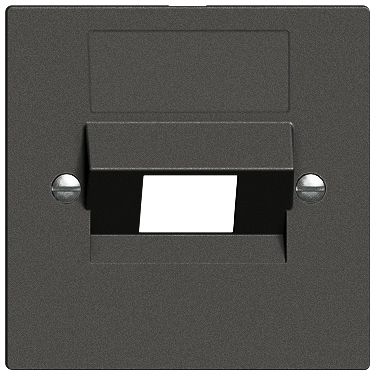 Frontplatte 1×RJ45 ITplus Edue