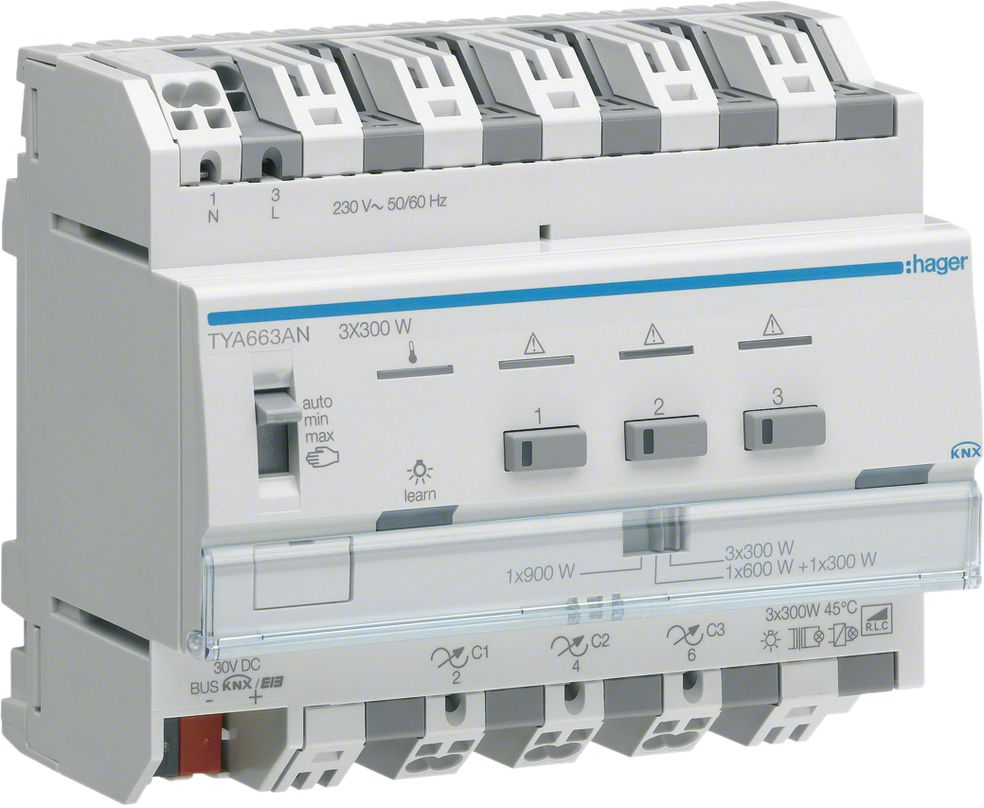 REG-Dimmaktor HA KNX system