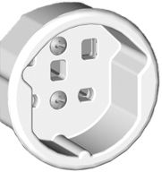 Frontplatte BAS 25 gb ws