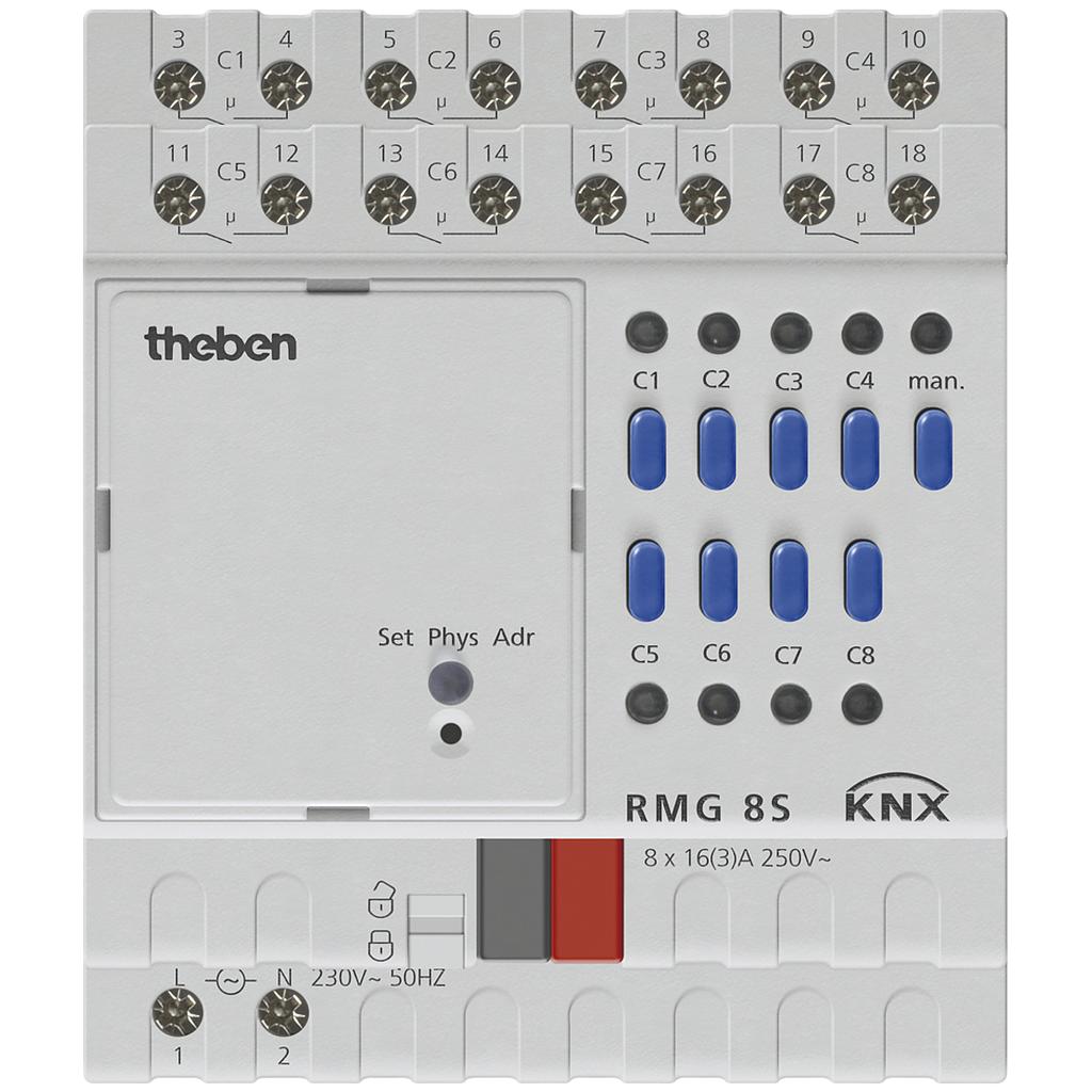 REG-Schaltaktor Mix 2 RMG 8 S