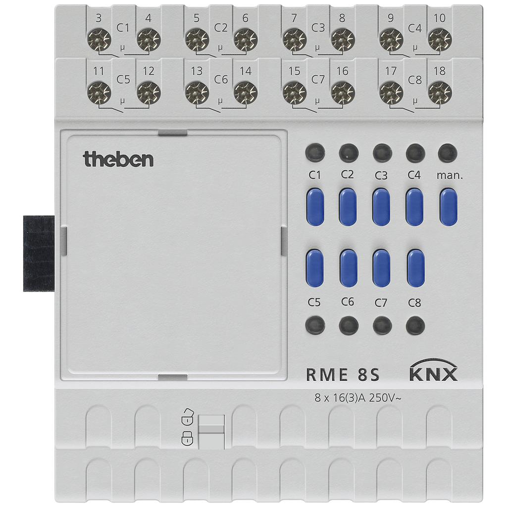 REG-Schaltaktor Mix 2 RME 8 S