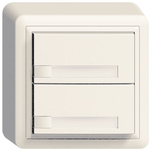 AP-Taster KNX 2-fach Edue ws