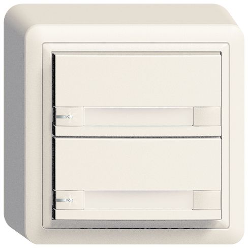 AP-Taster KNX 2-fach Edue ws