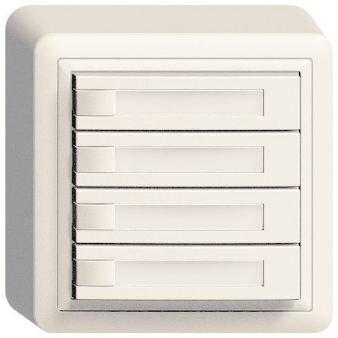 AP-Taster KNX 4-fach Edue ws