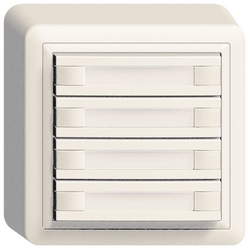 AP-Taster KNX 4-fach Edue ws