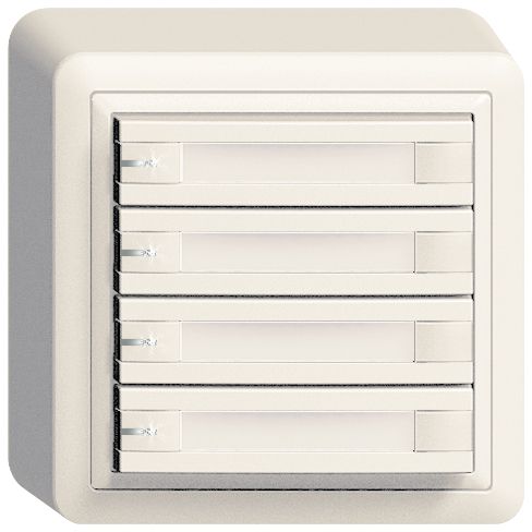 AP-Taster KNX 4-fach Edue ws