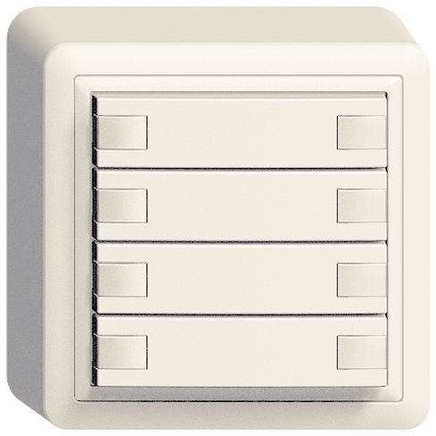 AP-Taster KNX 8-fach Edue ws