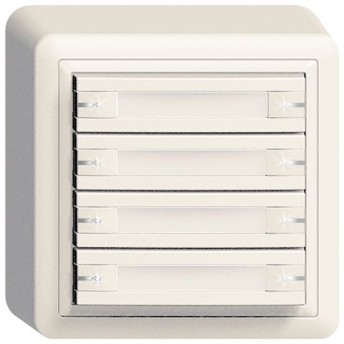 AP-Taster KNX 8-fach Edue ws