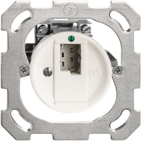 UP-T+T-Steckdose FH 6L ws