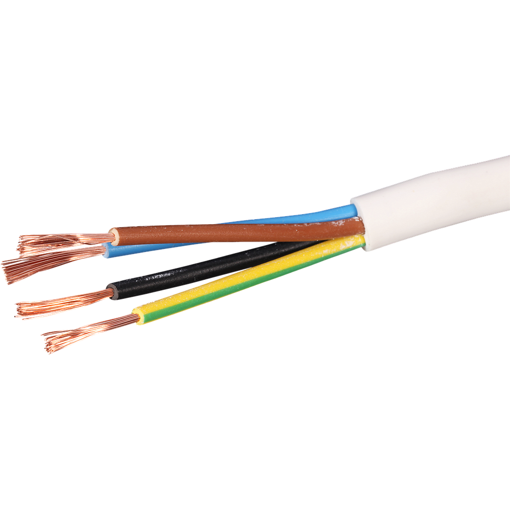 Kabel Td 4x1mm² 2LNPE ws