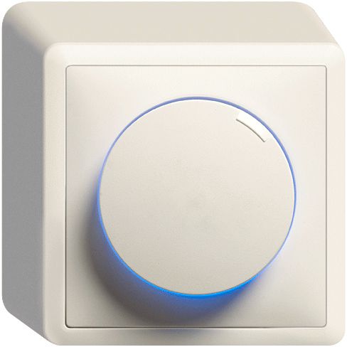AP-Drehdimmer Edue 20-420W ws