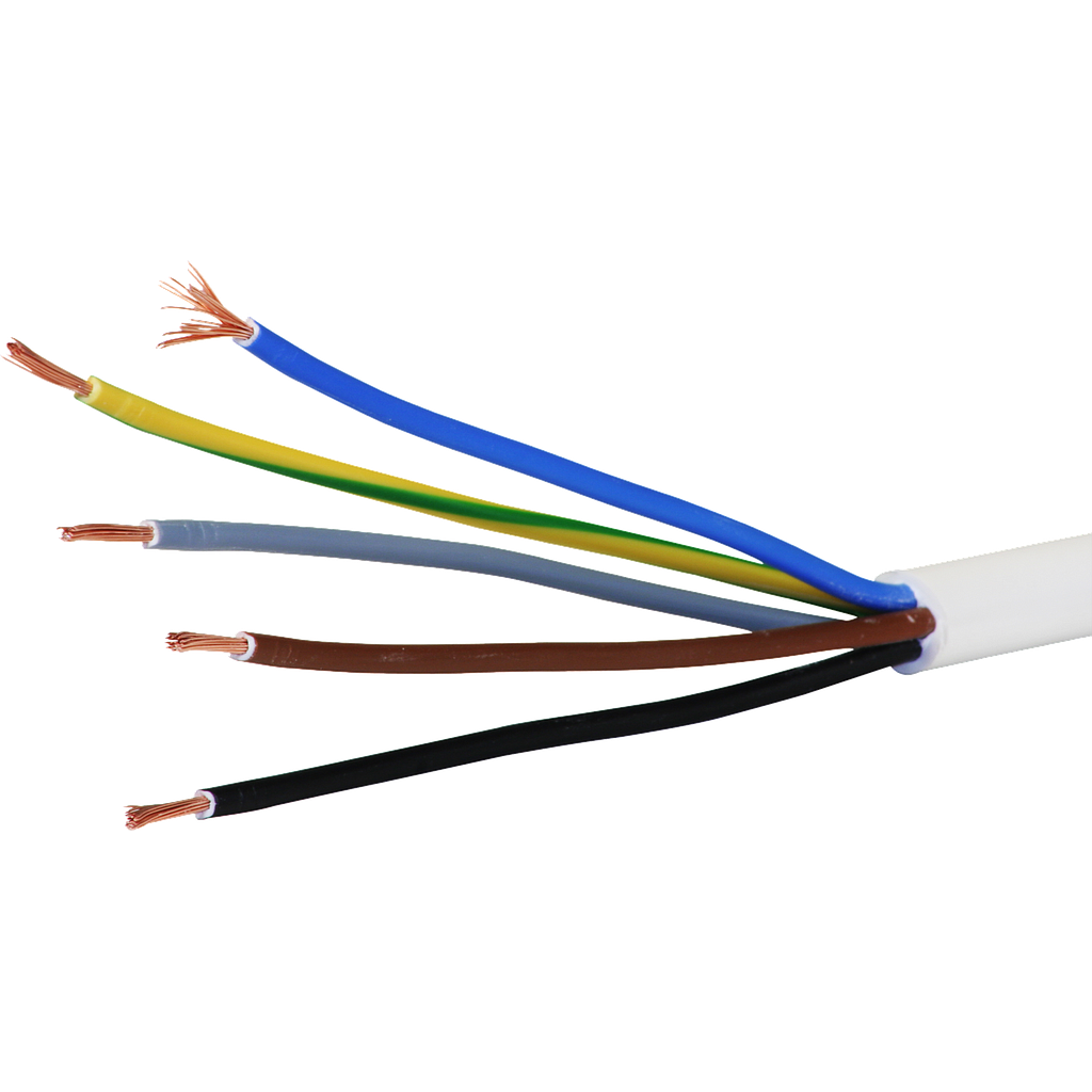 Kabel Td 5x1,5 mm² 3LNPE ws