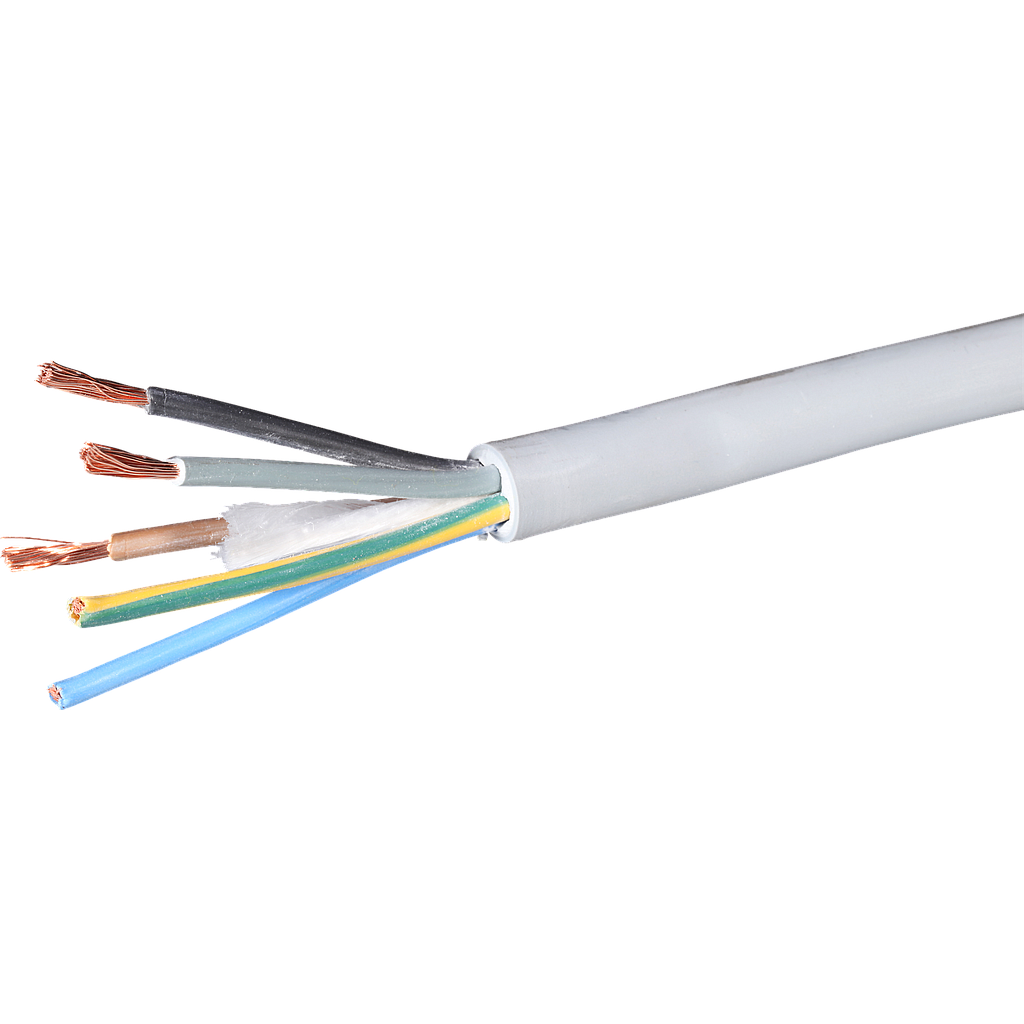 Apparatekabel 5x2,5mm² 3LNPE