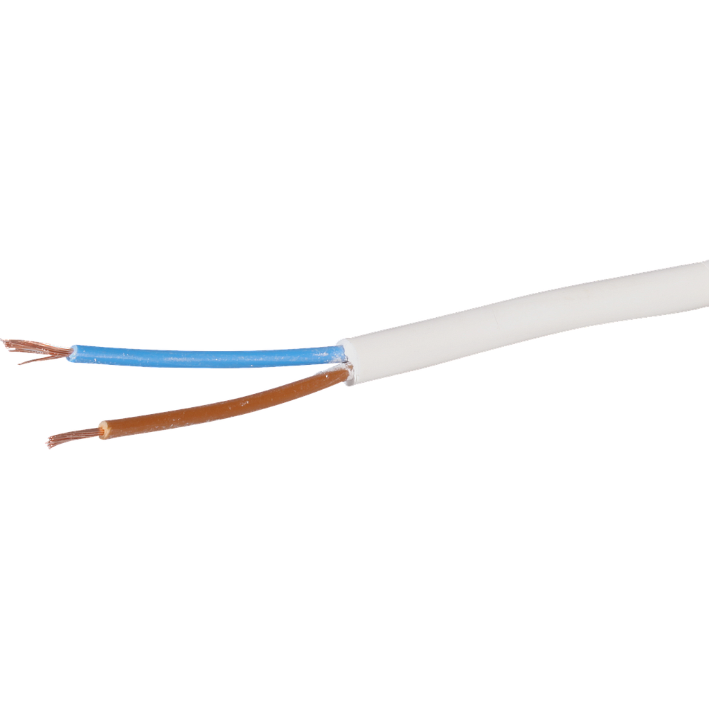 Kabel Tdlr 2×0,5mm² 2L/LN ws Eca