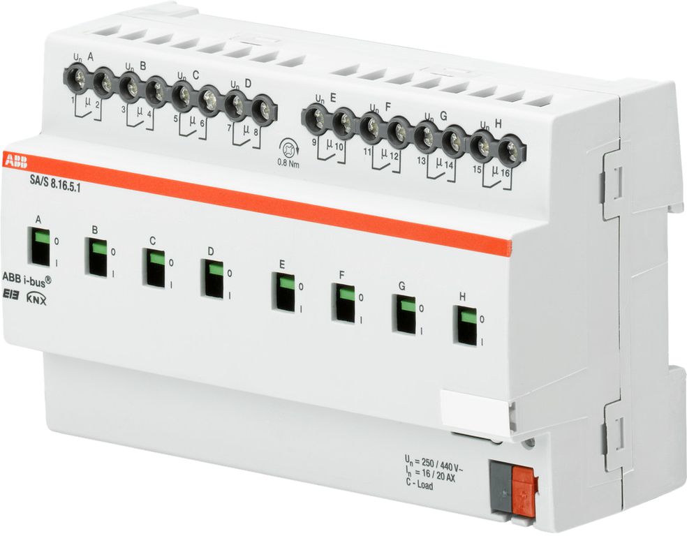 REG-KNX-Schaltaktor ABB C-Last