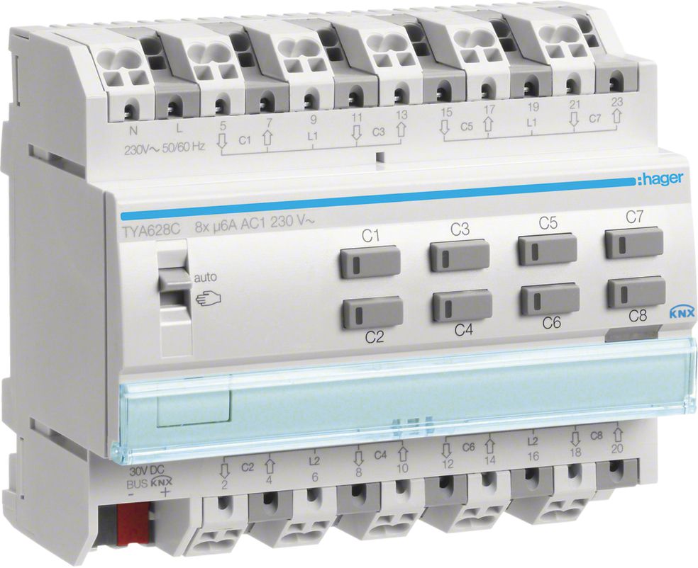 Jalousieaktor KNX Tebis 230V