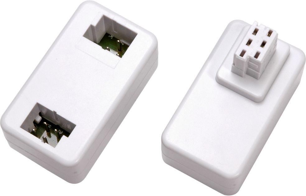 Doppelstecker TT83 ws