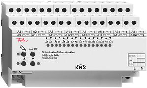 EB-Jalousieaktor KNX 16/8× 10