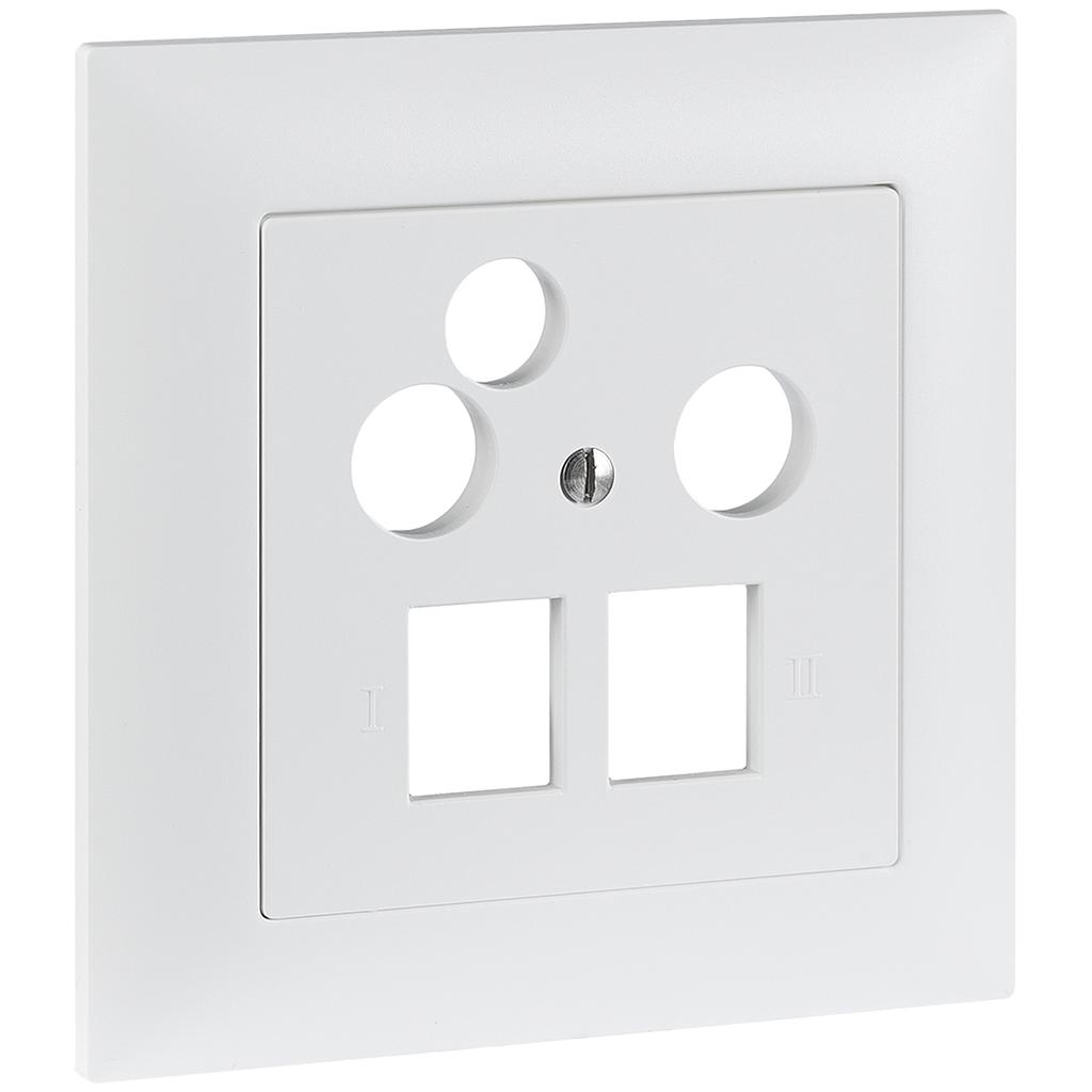 UP-Frontset R&M MiniDat 2×RJ45