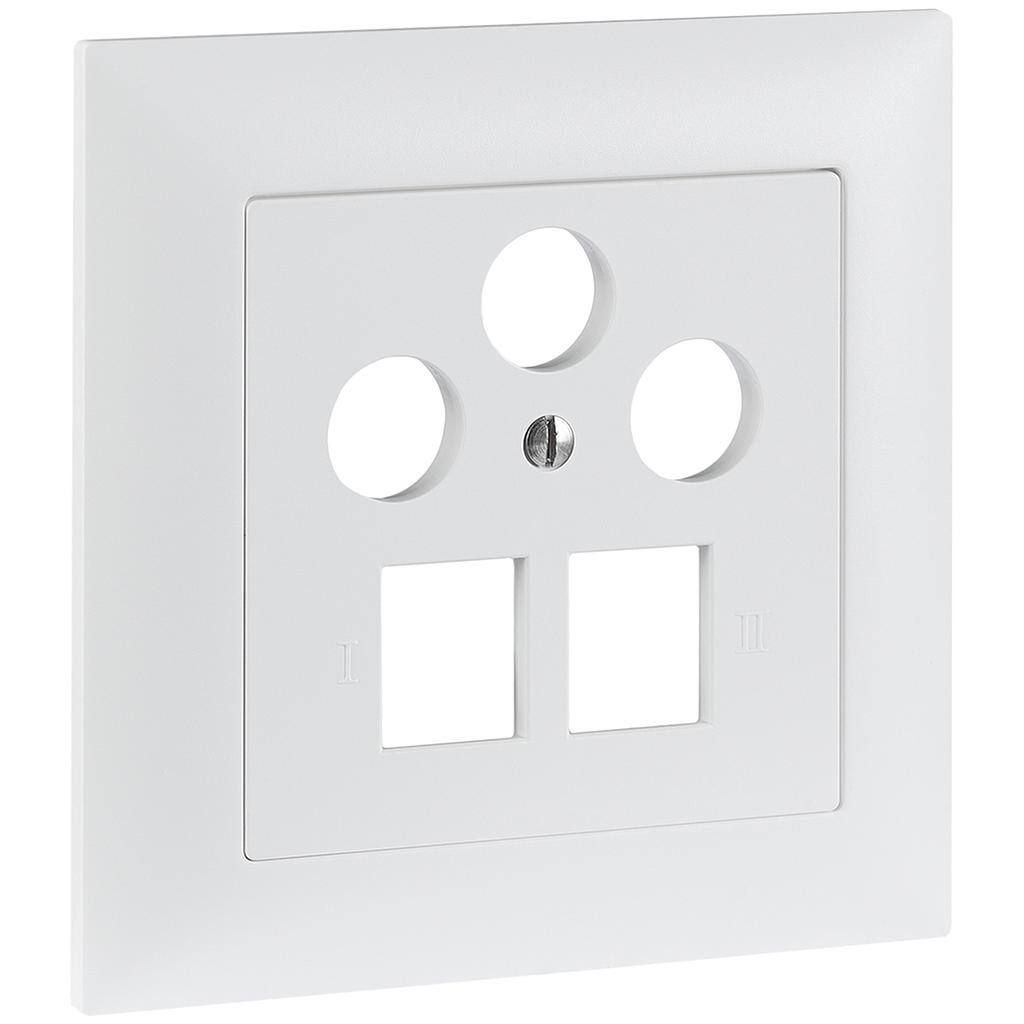 UP-Frontset R&M MM SAT 2×RJ45