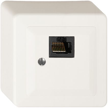 AP-Dose 1×RJ45/u 8P ws R&M