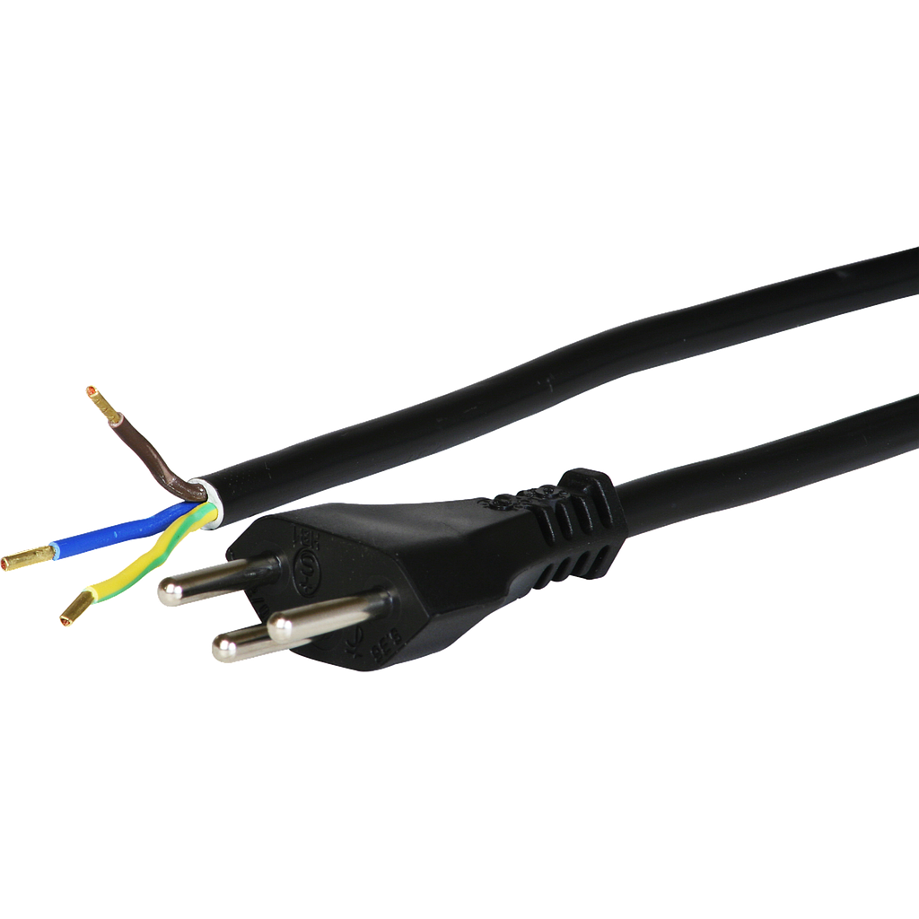 Apparatekabel Td 3x1mm² 2m sz