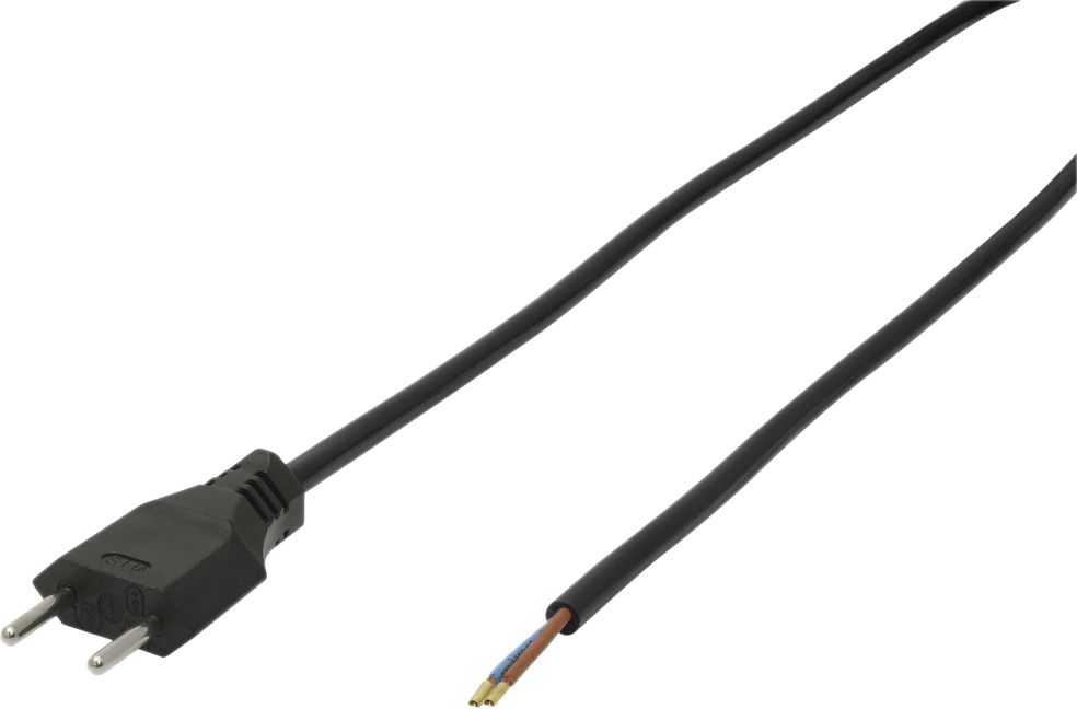 Apparatekabel Gd 2x1mm² 3m sz