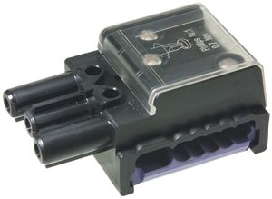 Flachkabeldose Ecobus combi 3L