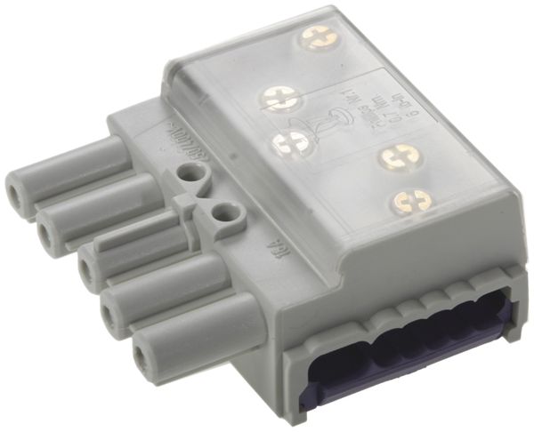 Flachkabeldose Ecobus combi 5P
