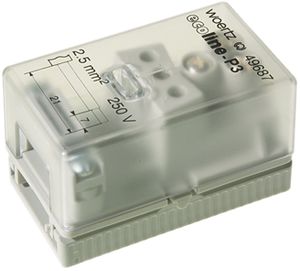 Flachkabeldose WZ ecoline P3
