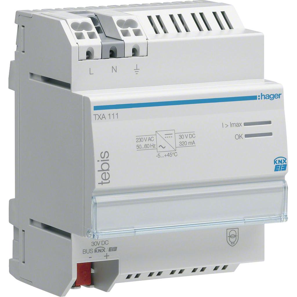 Spannungsversorgung KNX Tebis