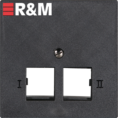 UP-Anschlussdose R&M 2×RJ45-