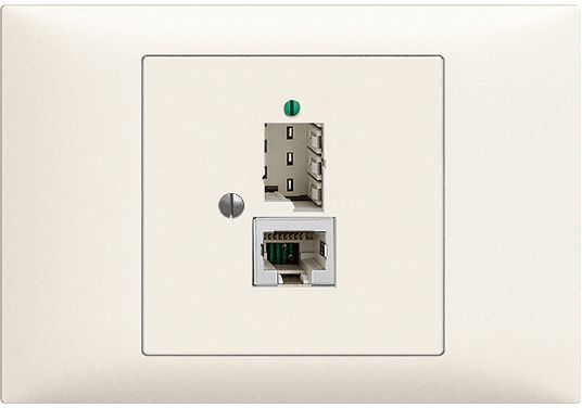 EB-Dose 1×T+T,1×RJ45/s 8P Edue
