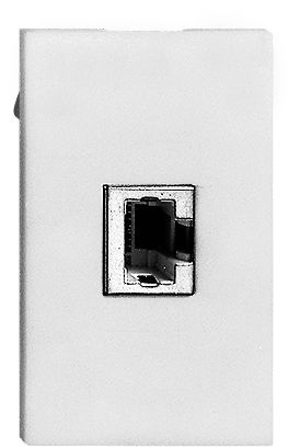 EB-Anschlussdose FLF 1×RJ45 ws
