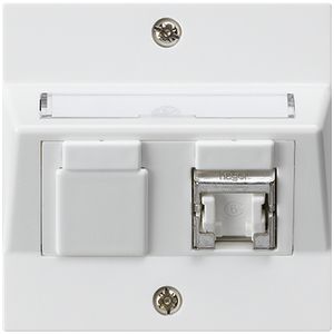 UP-Dose KAL A Kat.6 1RJ45/s ws