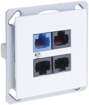 Einsatz 4×RJ45/u D/A R&M
