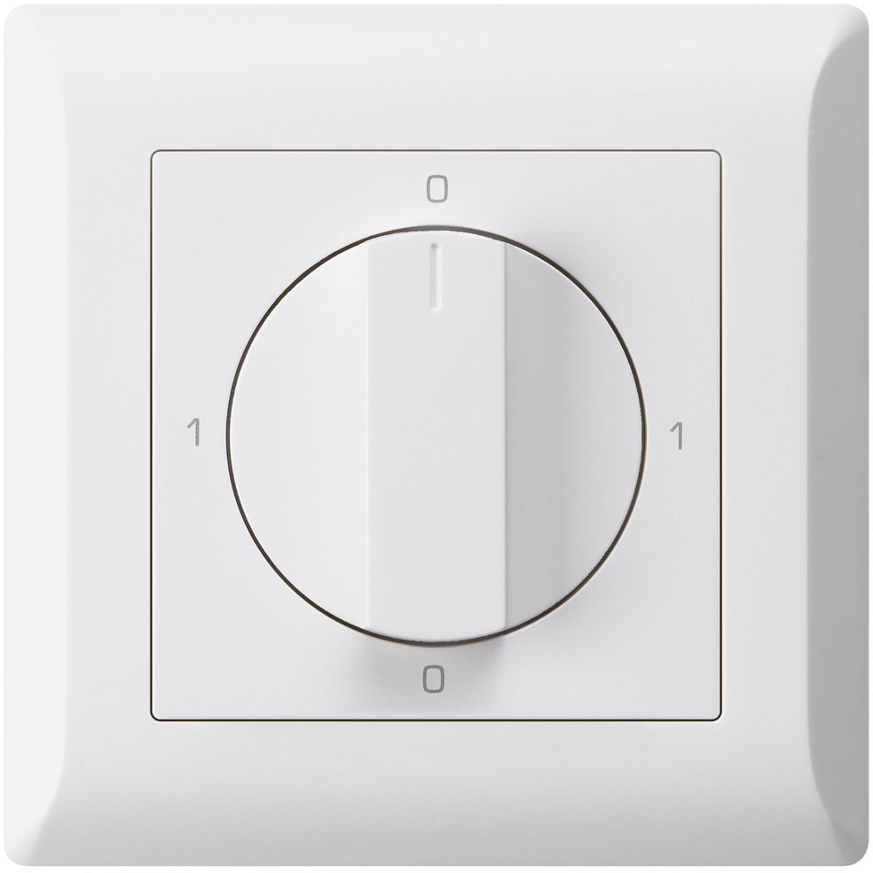 UP-Drehschalter KLI 0/3L ws,